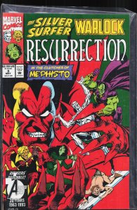 Silver Surfer/Warlock: Resurrection #3 (1993) Warlock
