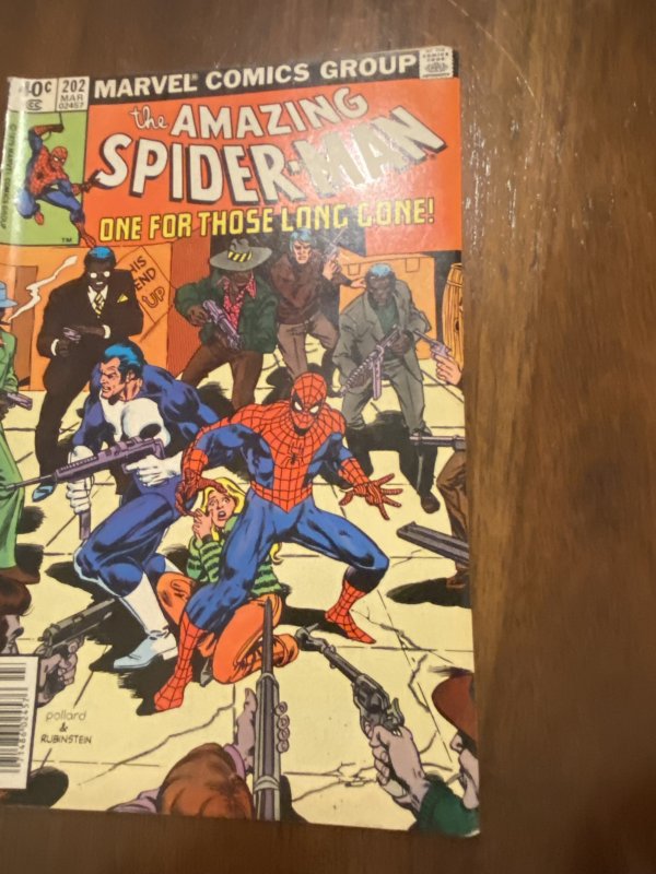 The Amazing Spider-Man #202 (1980) Punisher app