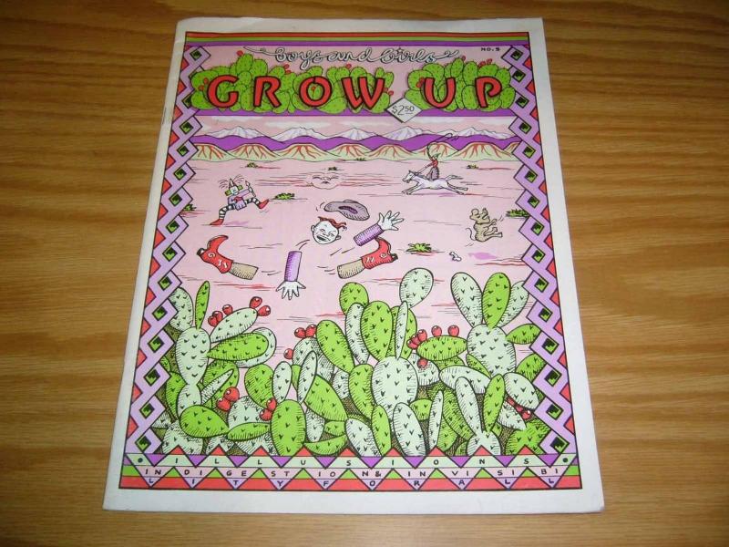 Boys & Girls Grow Up #5 FN rare underground comix by GWAR members from 1985