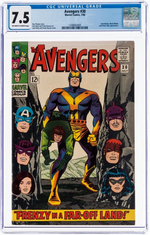 Avengers #30 (Marvel, 1966) CGC 7.5