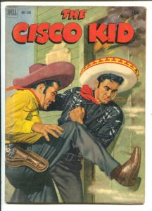 Cisco Kid #9 1952 -Dell-Violent cover-Robert Jenny Story art-VG