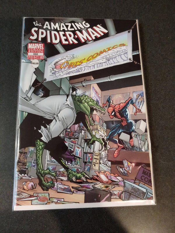 The Amazing Spider-Man #666 New Dimension Comics Variant Edition Spider Island