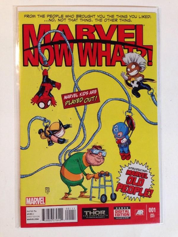 Marvel Now What 1 One shot Skottie Young Variant Near Mint