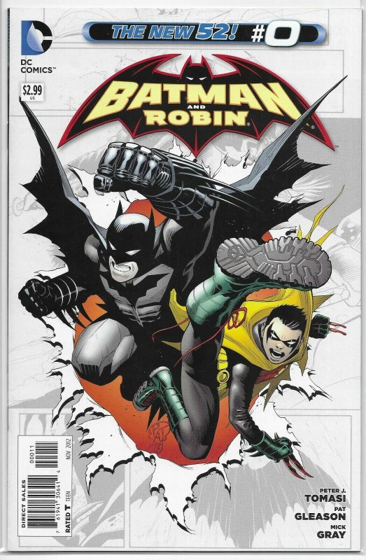 Batman and Robin V1 #19-22 V2 #23-36 Tomasi Gleason New 52 comic book lot of 56