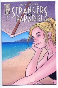 STRANGERS IN PARADISE XXV (2017 ABSTRACT) #6 CVR A TERRY MOORE