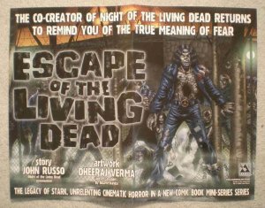 ESCAPE OF THE LIVING DEAD Promo Poster, Zombies, Unused, more in our store