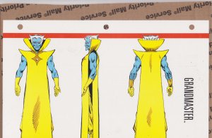 Official Handbook of the Marvel Universe Sheet- Grandmaster
