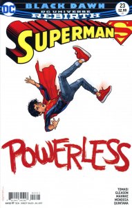 Superman (4th Series) #23 VF/NM ; DC | Rebirth Black Dawn 4 Falling White Cover