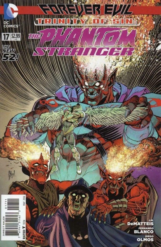 THE PHANTOM STRANGER #17, NM, Forever Evil, Trinity of Sin, DC, 2013 2014