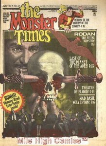 MONSTER TIMES MAGAZINE (1972 Series) #24 Very Fine