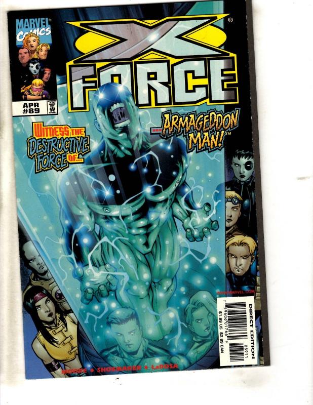 Lot Of 10 X-Force Marvel Comic Books # 86 87 88 89 90 91 92 93 94 95 X-Men CR59