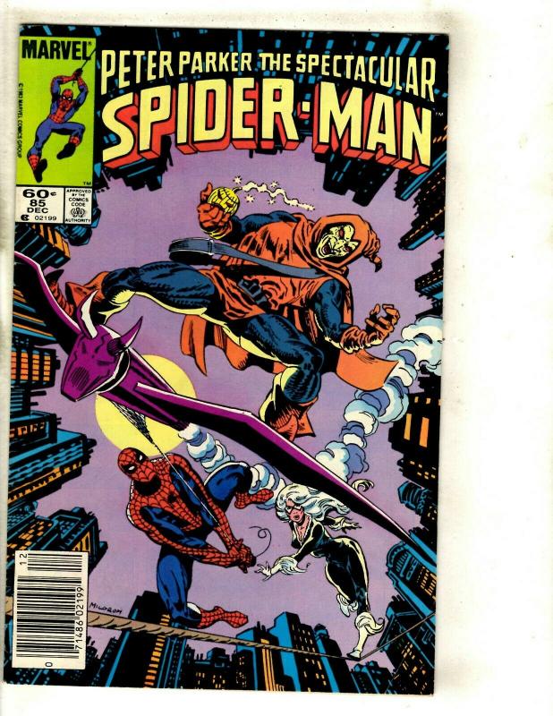 Lot of 7 Spider-Man Marvel Comics # 78 79 81 82 83 84 85 EK4