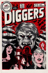 Diggers, The #1 C&T Graphics Comics January Jan 1988 (VFNM)