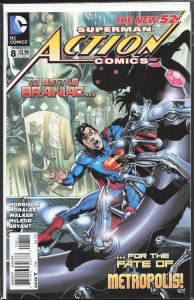 Action Comics #8 (2012) Superman