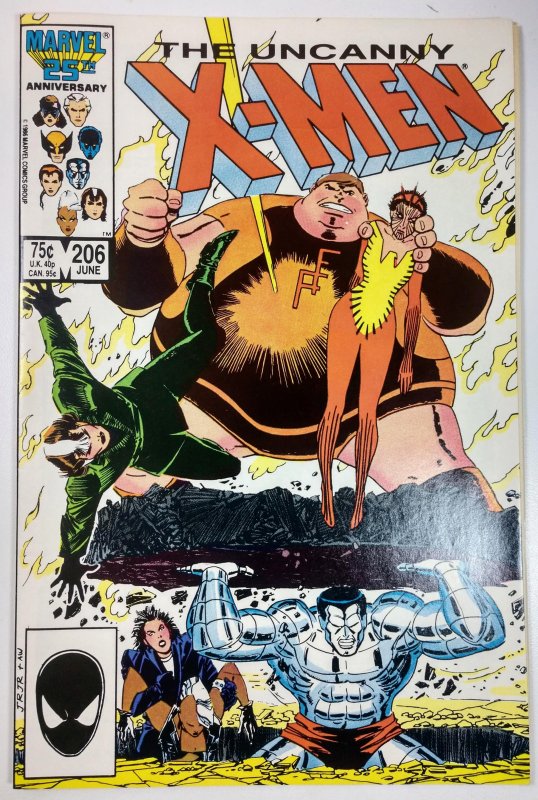 The Uncanny X-Men #206 (8.5, 1986)