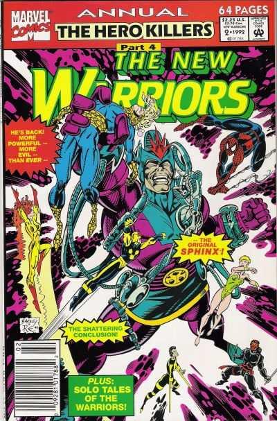 New Warriors (1990 series) Annual #2, NM (Stock photo)