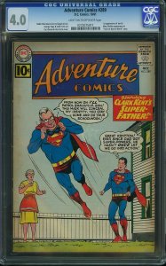 Adventure Comics #289 (1961) CGC 4.0 VG