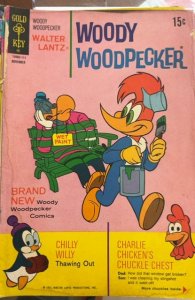 Walter Lantz Woody Woodpecker #120 Gold Key Variant (1971) Charlie Chicken 