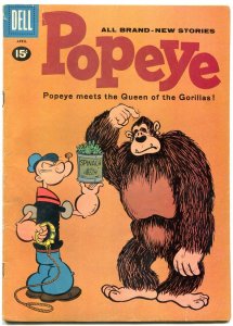 Popeye #58  1961 -   -VG - Comic Book