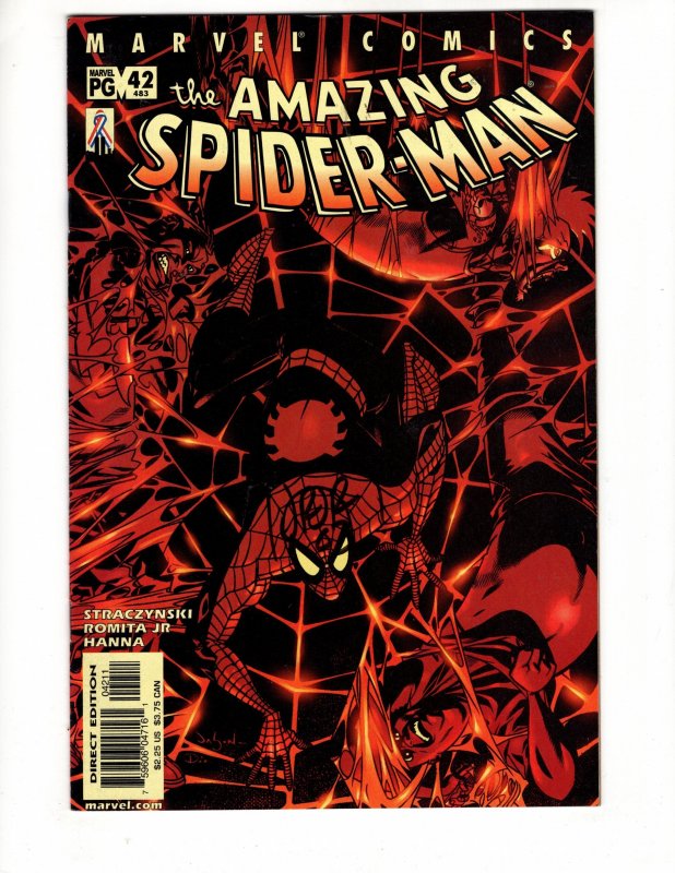 The Amazing Spider-Man #42 Signed on Cover By John Romita JR