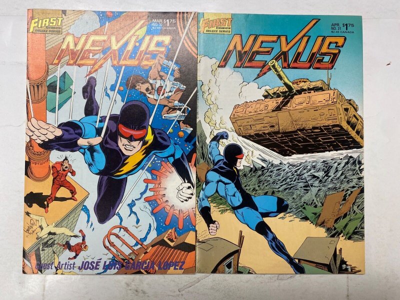 5 Nexus FIRST comic books #30 31 32 33 35 20 KM38