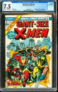 Giant-Size X-Men #1 (1975) CGC Graded 7.5 - A New Team!