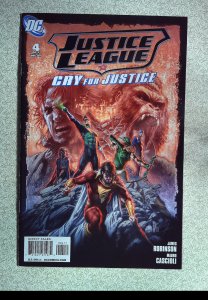 Justice League: Cry for Justice #4 (2009)