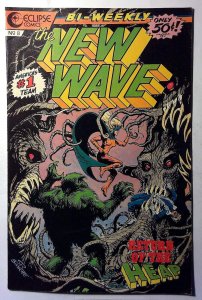 The New Wave #8 (1986) Eclipse Comics 1st Print Comic Book