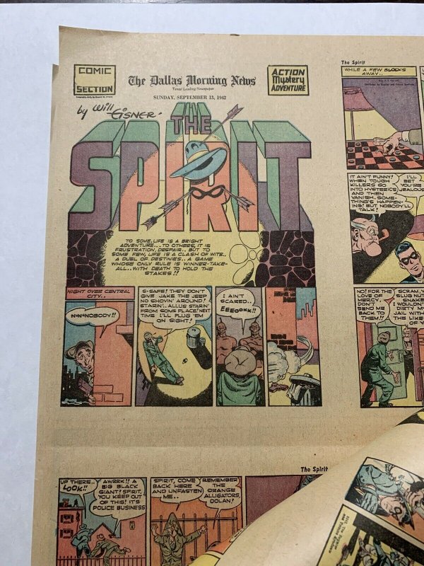 The Spirit Comic Book Section April 19 1942 - Februaury 14 1943 Complete 12 Iss