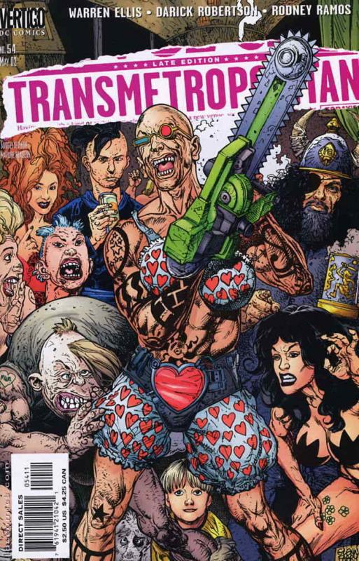 Transmetropolitan #54 VF/NM; DC/Helix | save on shipping - details inside