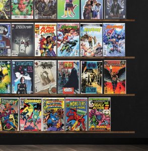 Huge Lot 140+ Comics with X-Man, Aquaman, Batman & More!