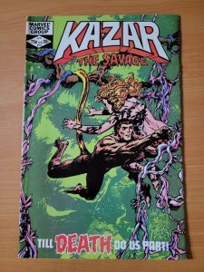 Ka-Zar The Savage #13 ~ VERY FINE - NEAR MINT NM ~ 1982 Marvel Comics