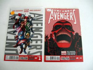 *UNCANNY AVENGERS LOT 21 Books Variants