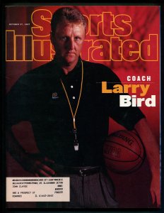 Sports Illustrated ( 8.5 VFN+)  Larry Bird /  October 1997