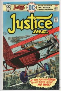 JUSTICE INC #4 VF/NM Jack Kirby Joe Kurbet Slay Ride 1975 more in store