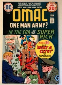 Omac #2 DC 1974 VF Bronze Age Comic Book 1st Print