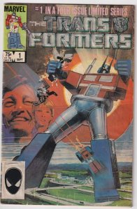 The Transformers #1 Third Print Cover (1984)