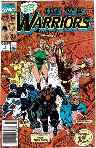 New Warriors #1  NM-