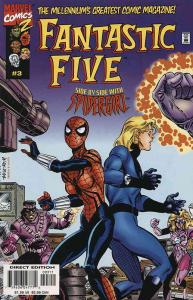 Fantastic Five #3 FN ; Marvel | Spider-Girl