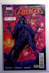 Uncanny Avengers #2 2016 Marvel 9.4 Deadpool Rogue Steve Rogers Human Torch
