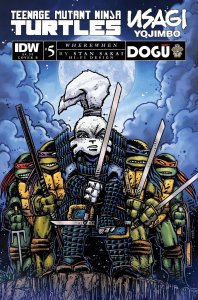 TMNT Usagi Yojimbo WhereWhen #5 Cover B Eastman IDW 2023 EB234