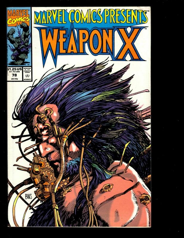 10 Weapon X Marvel Comics # 77 78 79 80 (2) 81 82 83 84 (2)  EK4