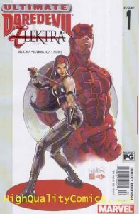 ULTIMATE DAREDEVIL & ELEKTRA #1 VF+, 2 3 4, NM, Rucka, Sai, Femme, 1-4 set