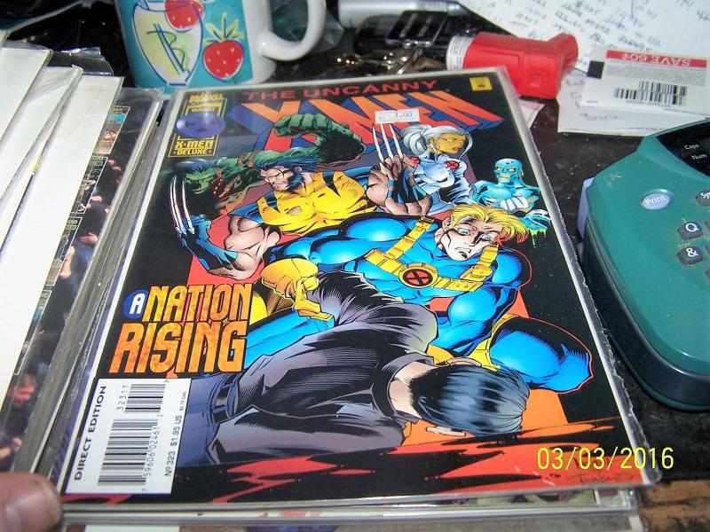 UNCANNY X-MEN # 323 1995 MARVEL DISNEY  WOLVERINE STORM  A nation rising