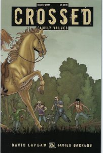 Crossed Family Values # 2 Wrap Around Variant Cover  !!!  VF+