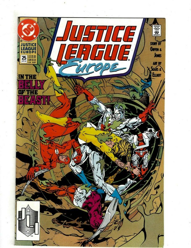 12 Justice League Europe DC Comics # 14 15 16 17 18 19 20 21 22 23 24 25 HG2