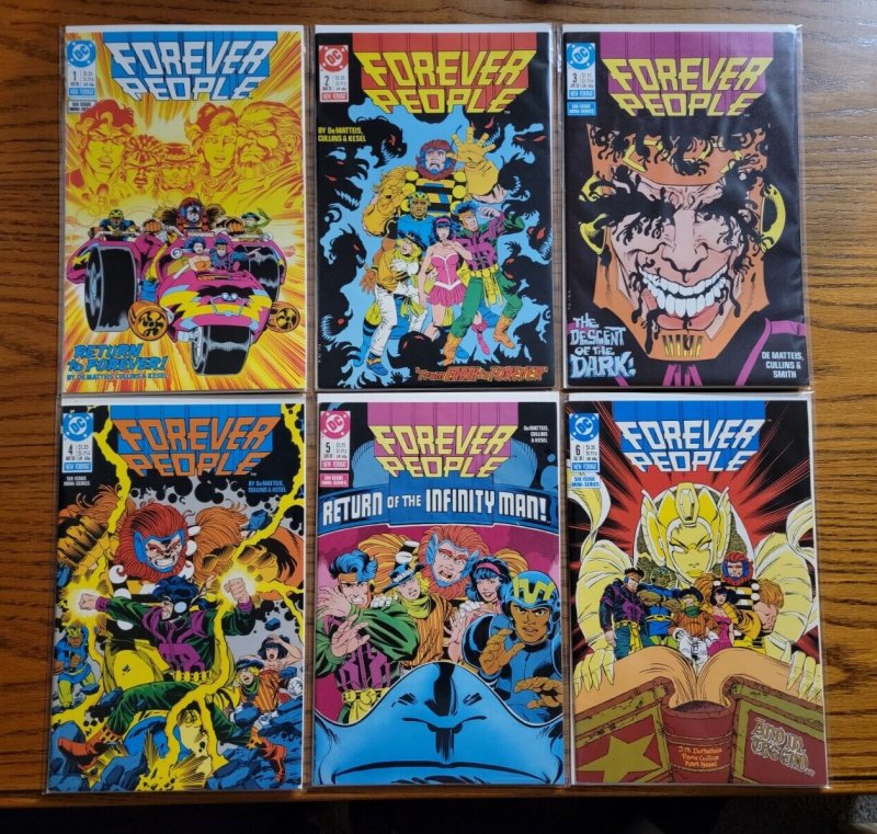 Forever People v2 1-6 Complete Set Run! ~ NEAR MINT NM ~ 1988 DC Comics