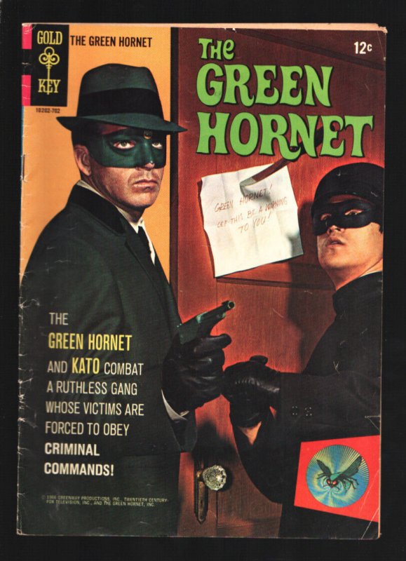 The Green Hornet #1 1967-First issue-Van Williams and Bruce Lee TV photo cove...