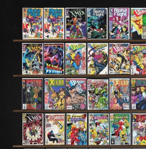 Huge Lot 150+ Comics with Excalibur, Alpha Flight, Classic X-Men & More!