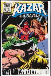 Ka-Zar the Savage #21 (1982) Ka-Zar
